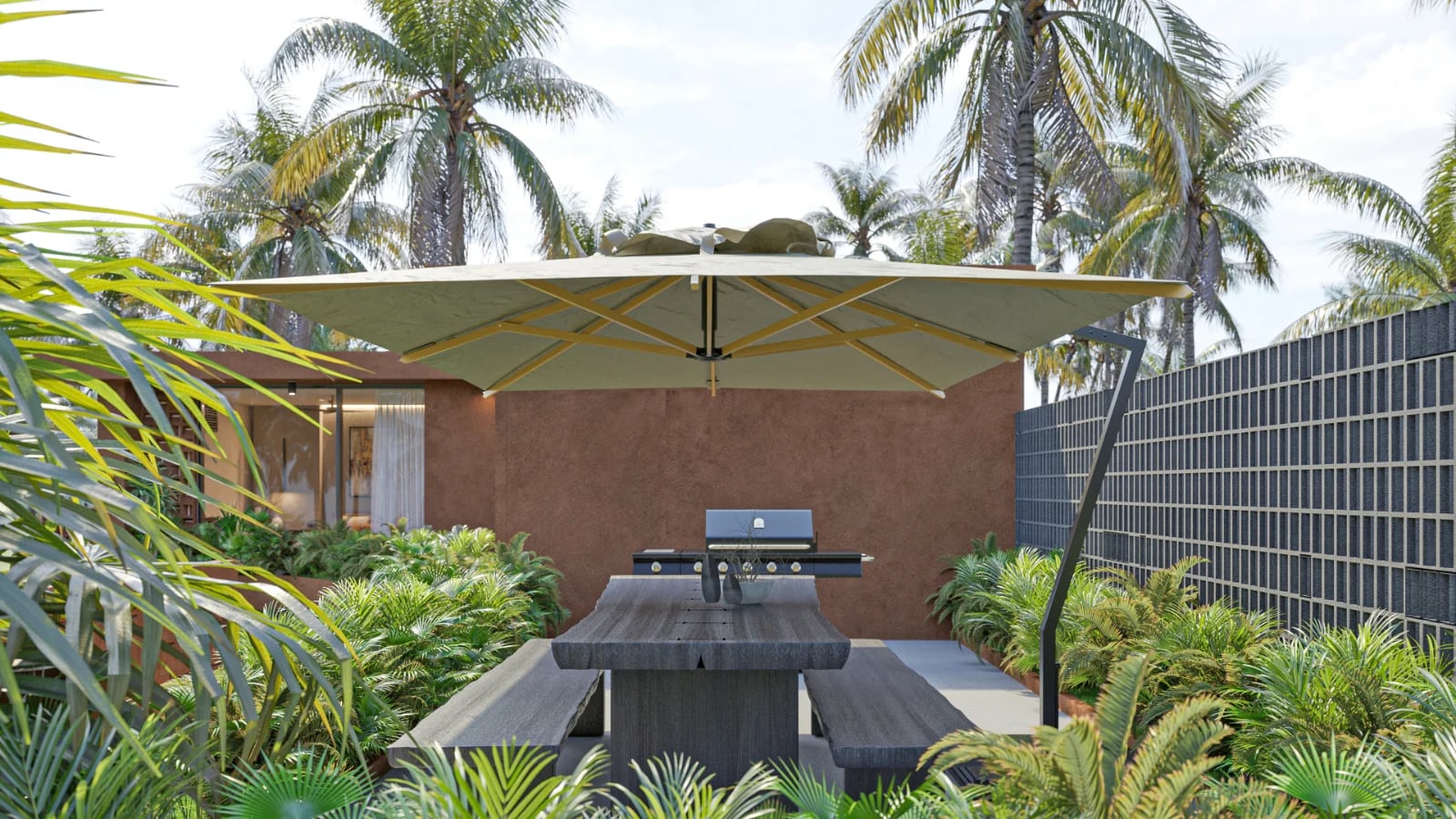 Pererenan beach and rice fields - emerging investment area next to Canggu
