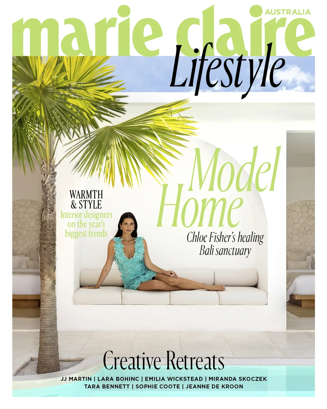 Marie Claire Lifestyle - Creative Retreats feature, 2025