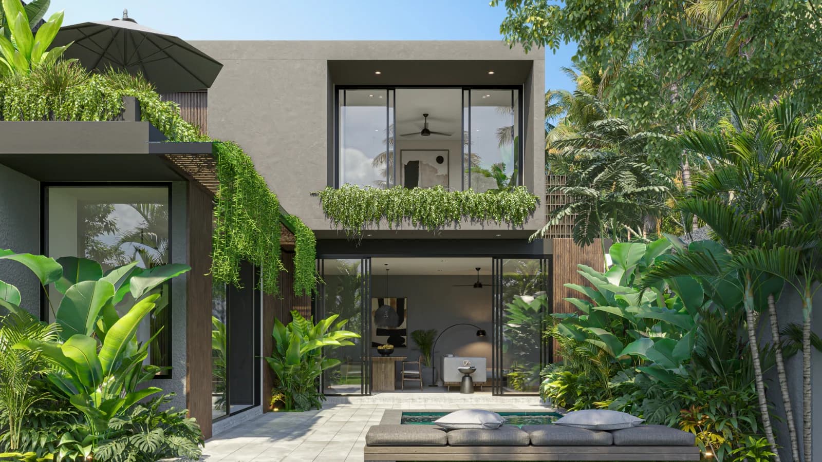 Nara Villas exterior - Uluwatu, Bali