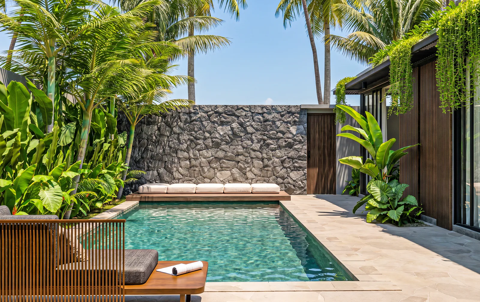 Nara Villas pool and outdoor living - Uluwatu Bali