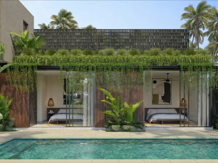 Nara Villas exterior without sauna upgrade