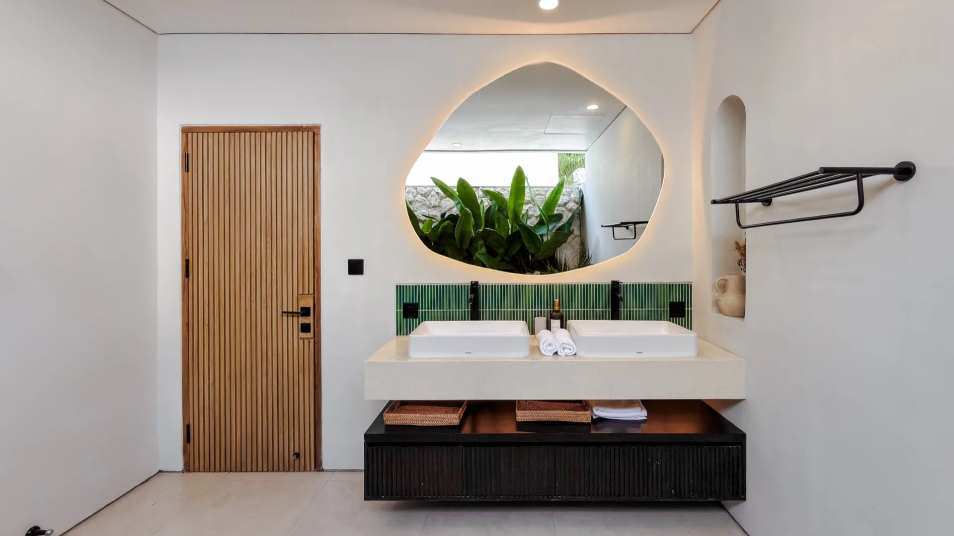 Solas Uluwatu bathroom vanity with dual basins