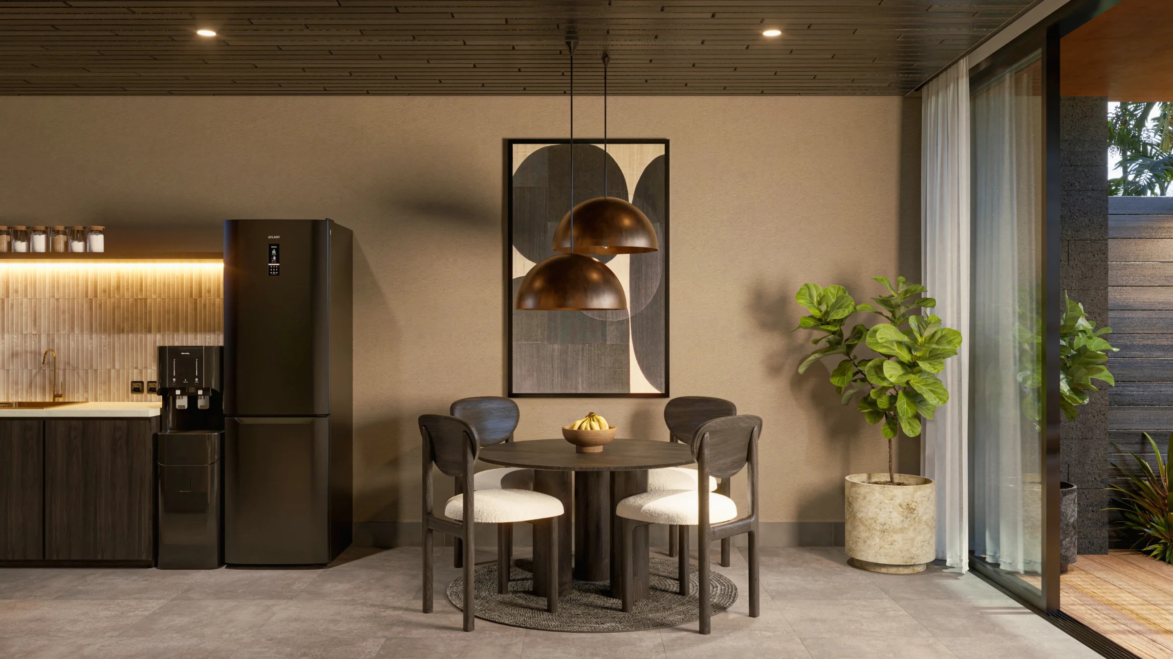 Suku 2-bedroom kitchen and dining with MODENA appliances