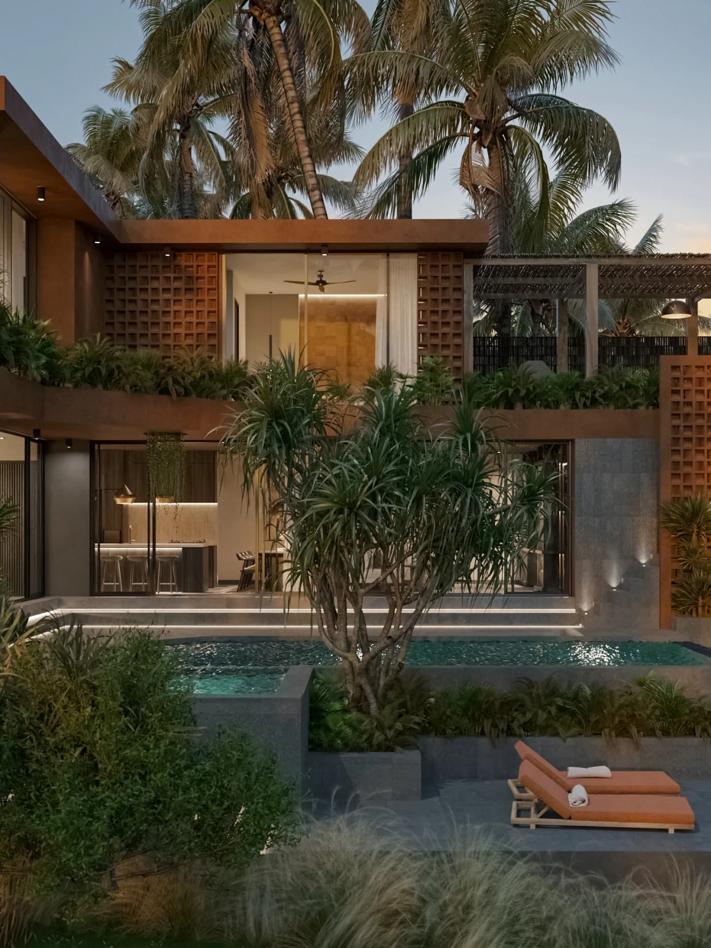 Suku Residences 4-bedroom flagship villa in Uluwatu, Bali