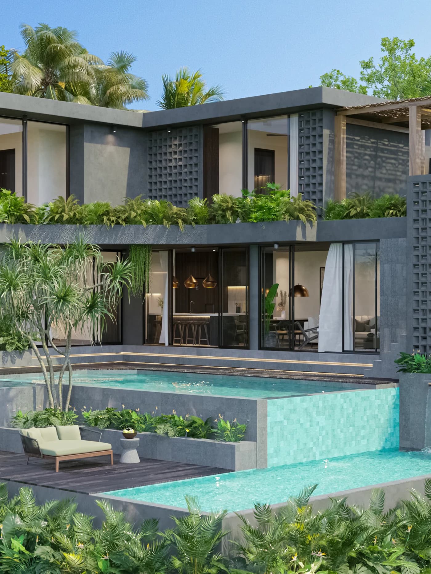 Suku Residences 4-bedroom flagship villa in Uluwatu, Bali