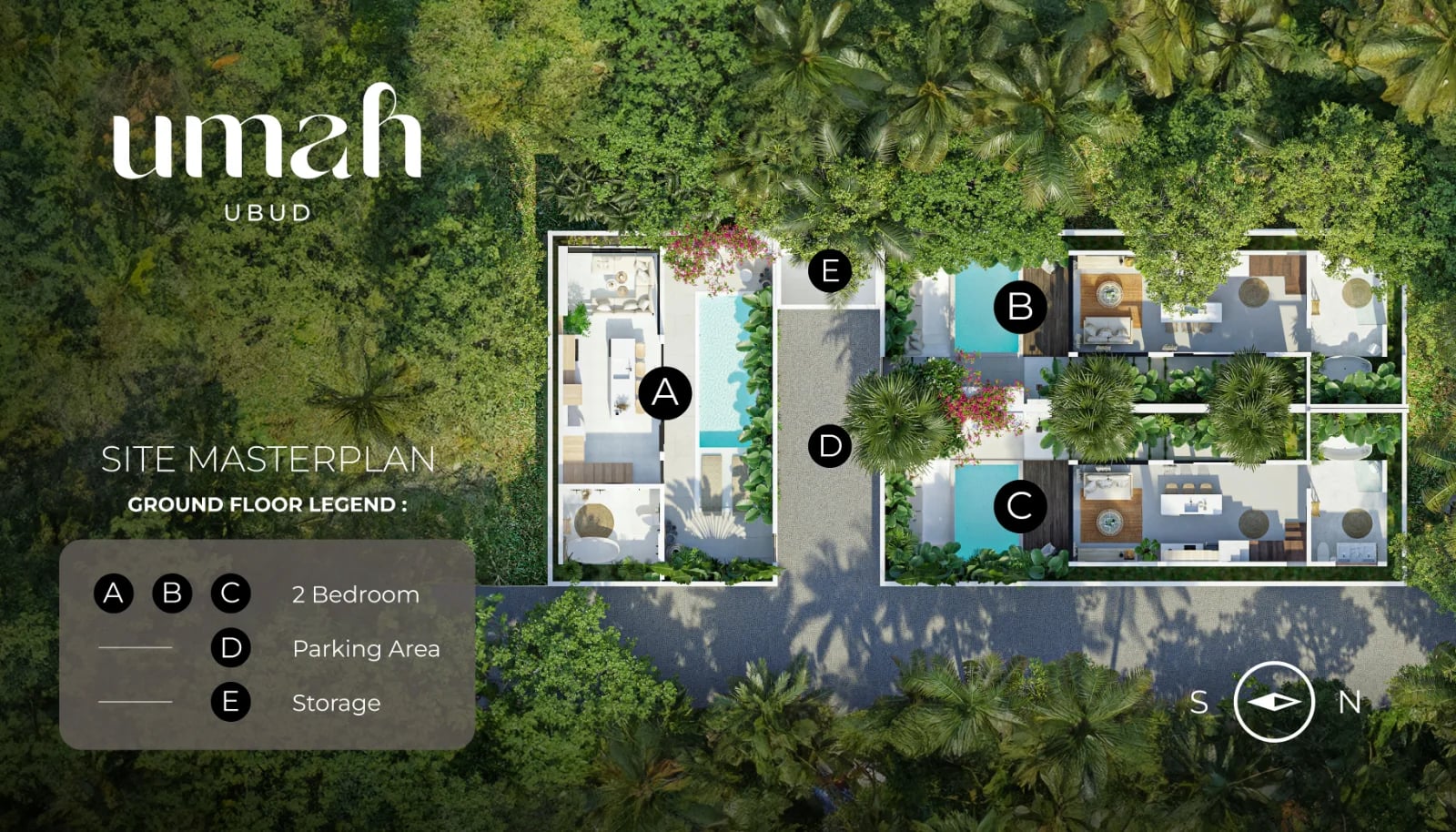 Umah Ubud site master plan