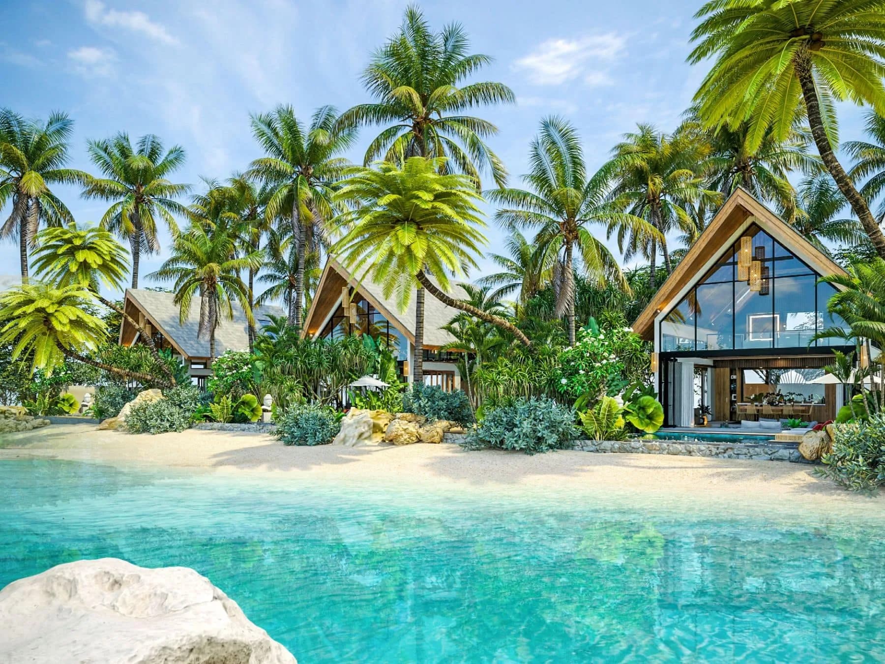 The Hut villa package - modern 1 bedroom Bali villa with private pool