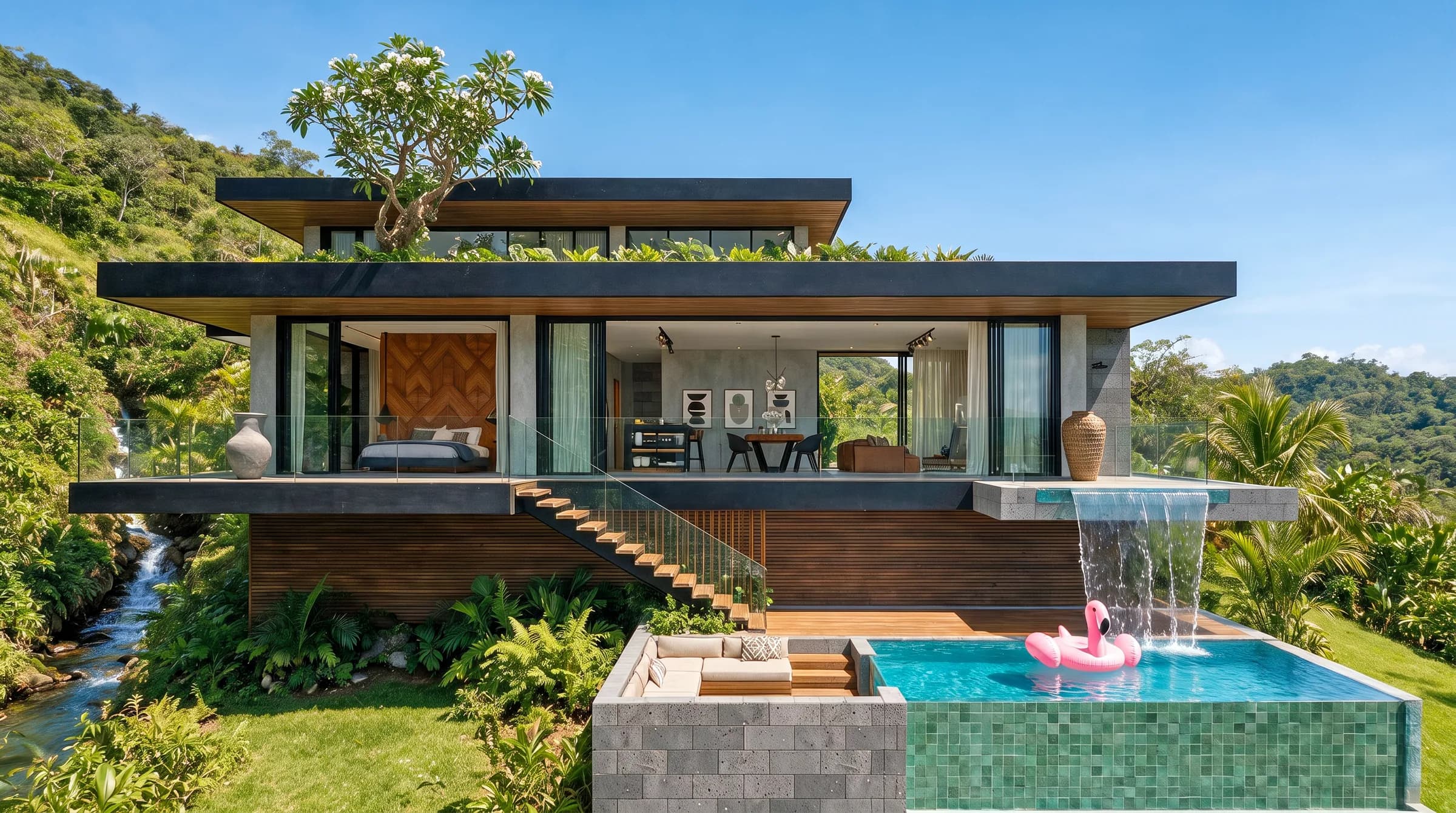 Arunika Villa - villaontwerp van Balitecture in Bali, Indonesië