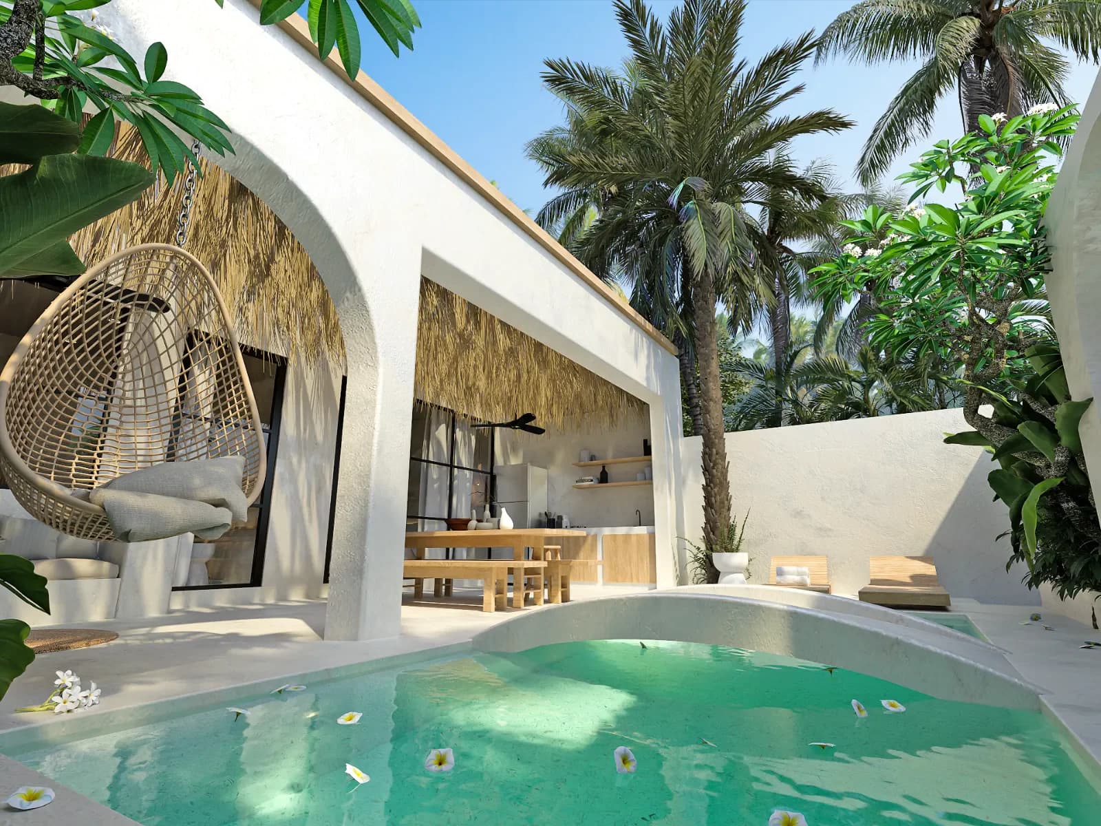 Casita Alas - Tropical Mediterranean villa by Balitecture