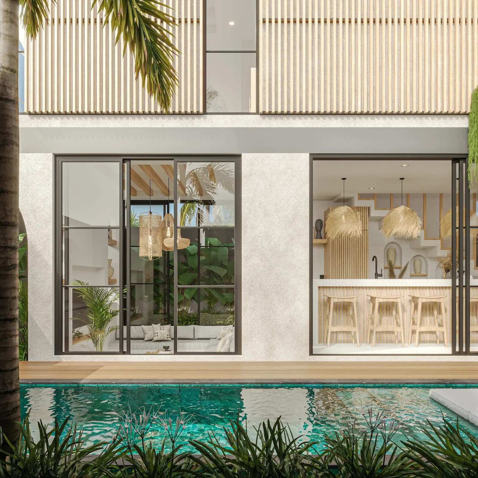 Santala Uluwatu 3 Bedroom - Balitecture villa design in Bali, Indonesia
