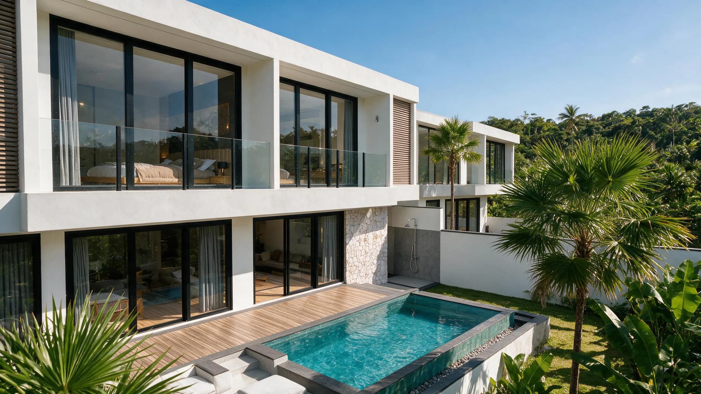 Solana Villa - villaontwerp van Balitecture in Bali, Indonesië