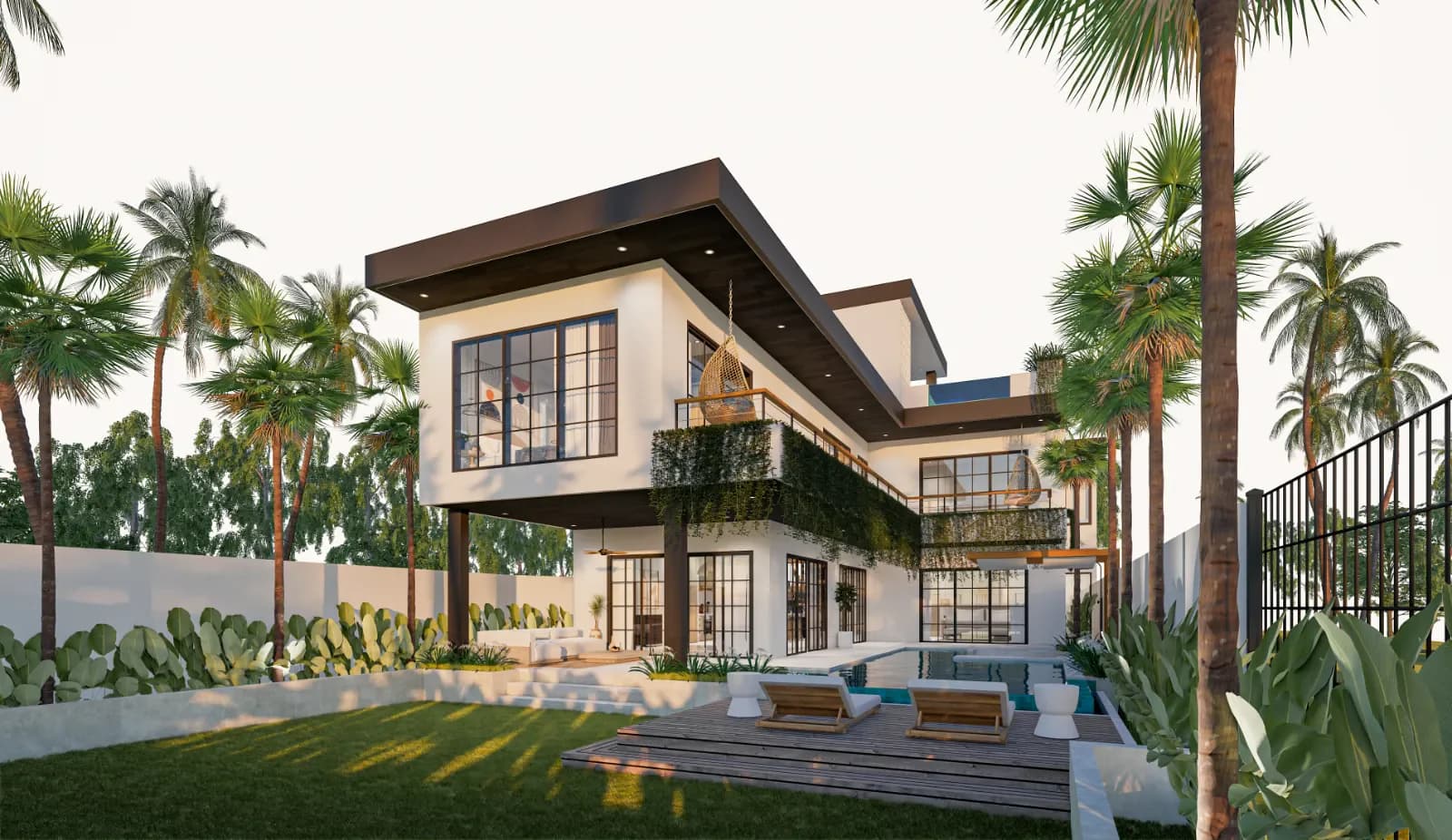 Villa Alhambra - Balitecture villa design in Bali, Indonesia