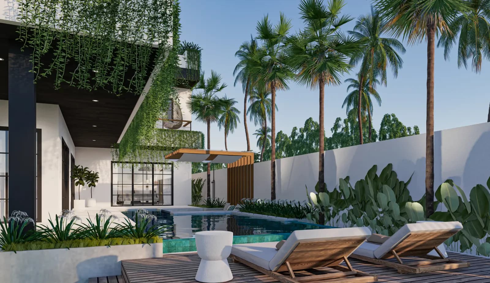Villa Alhambra - Modern Tropical villa by Balitecture