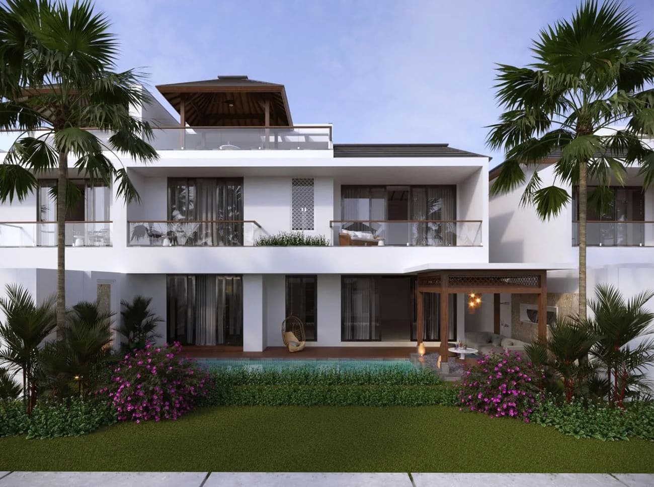 Villa Alinea - Balitecture villa design in Al Marjan Island, UAE