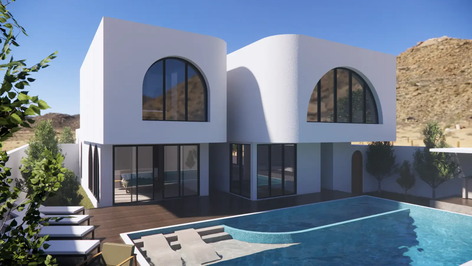 Villa Candora - Modern Tropical villa by Balitecture