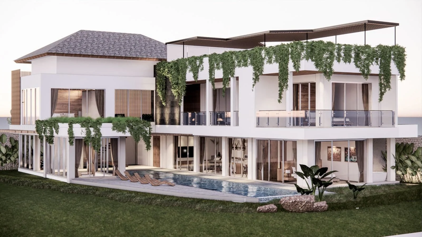 Villa Mandalika - design by Balitecture
