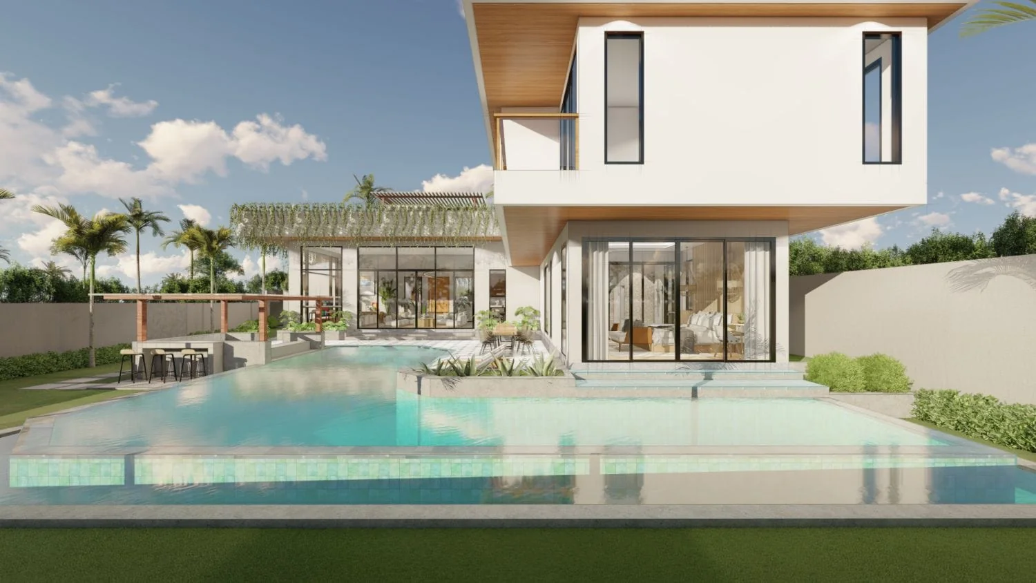 Villa Raya - interior and exterior design by Balitecture