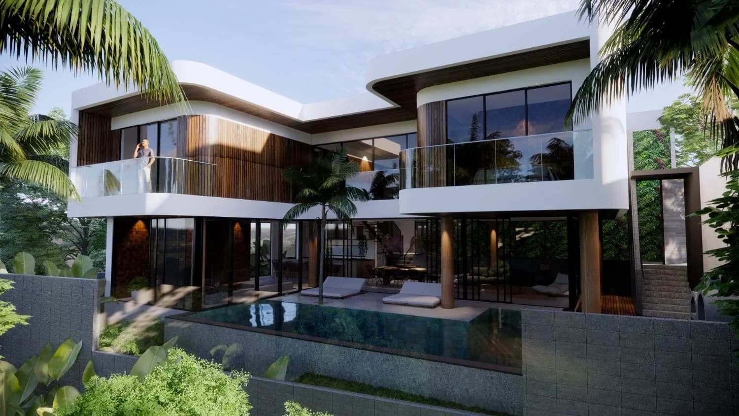 Villa Rotasi - Balitecture villa design in Bali, Indonesia