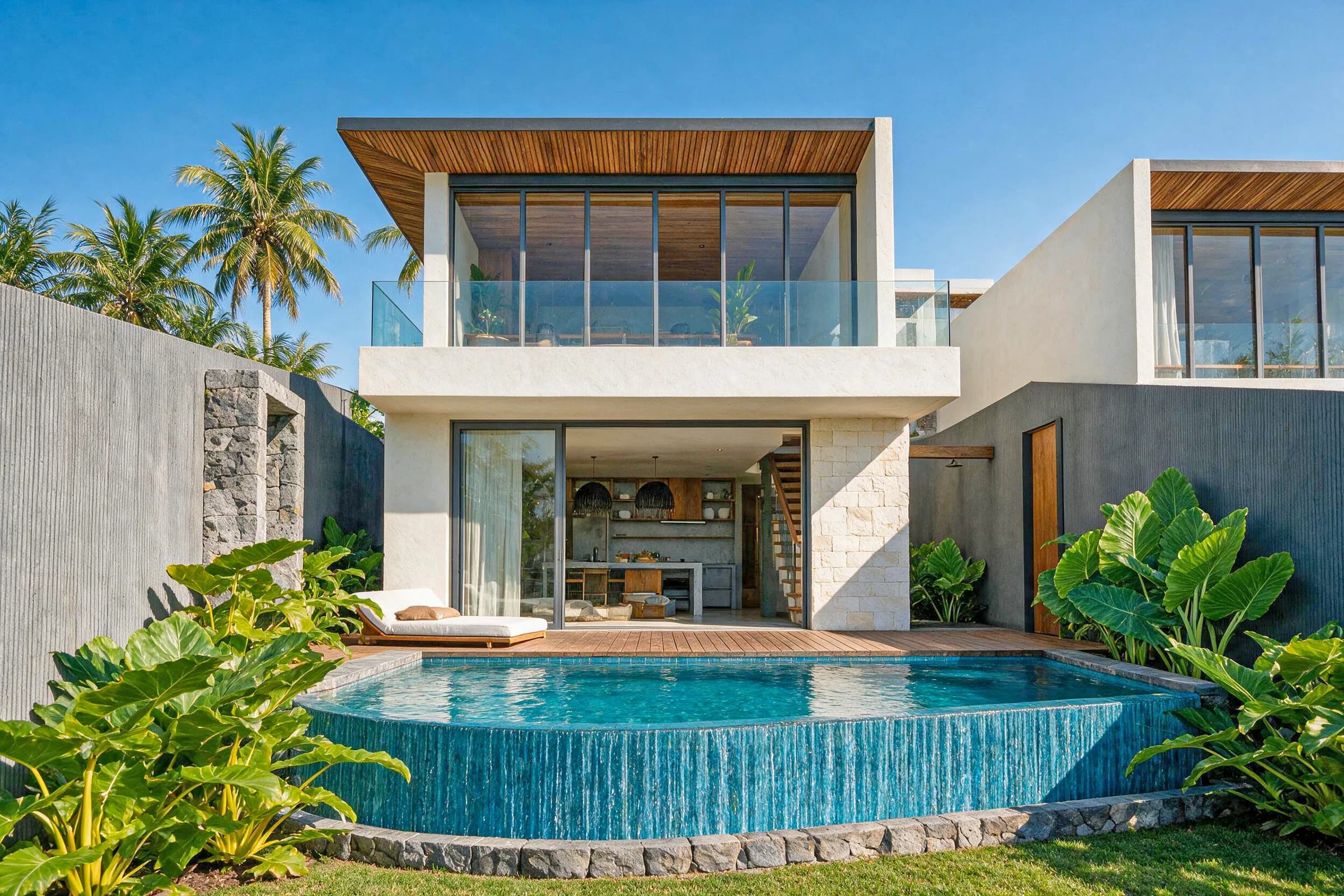 Villa Tundra - villaontwerp van Balitecture in Bali, Indonesië