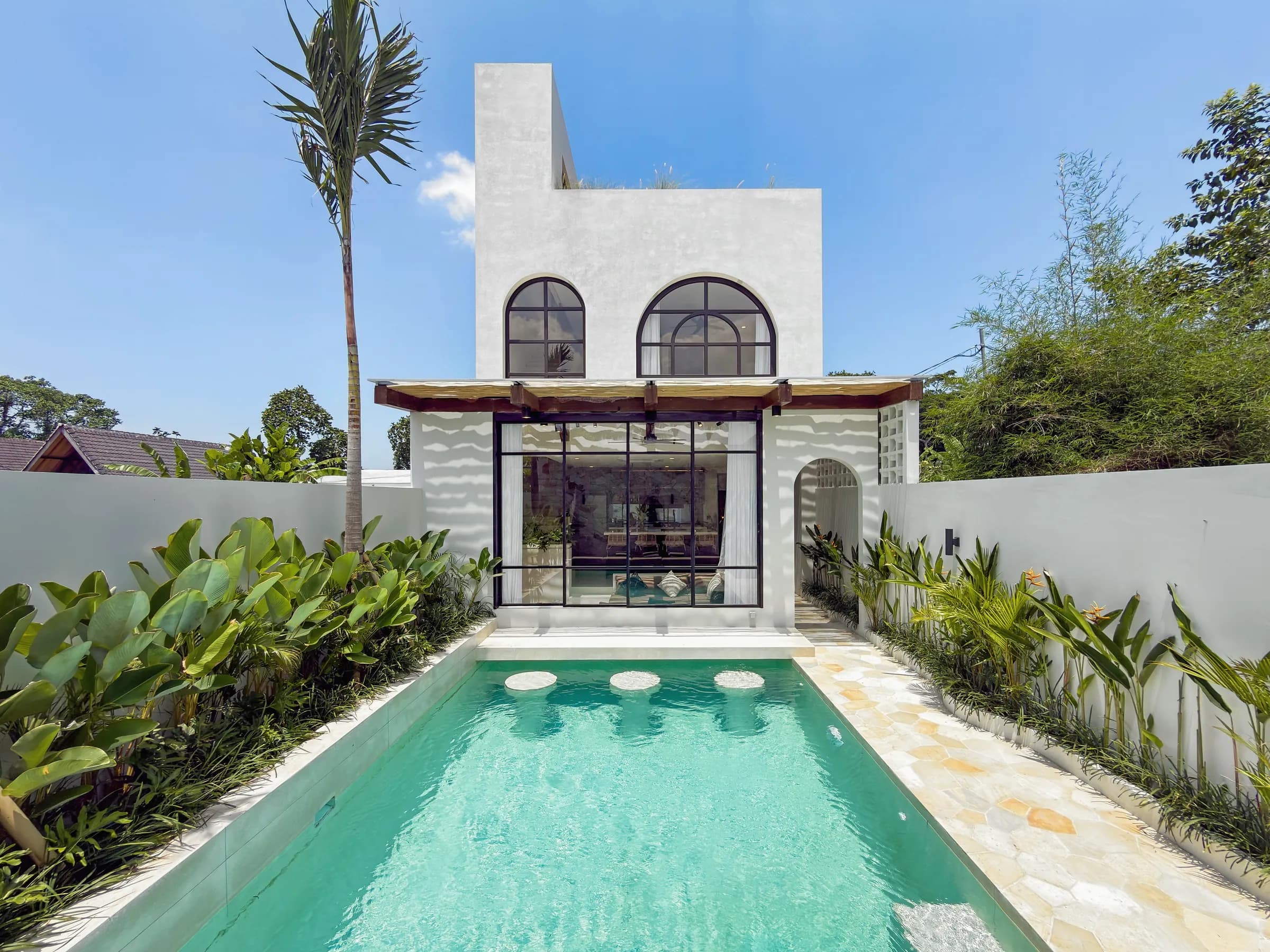 Zig Villa - Balitecture villa design in Nyanyi, Bali
