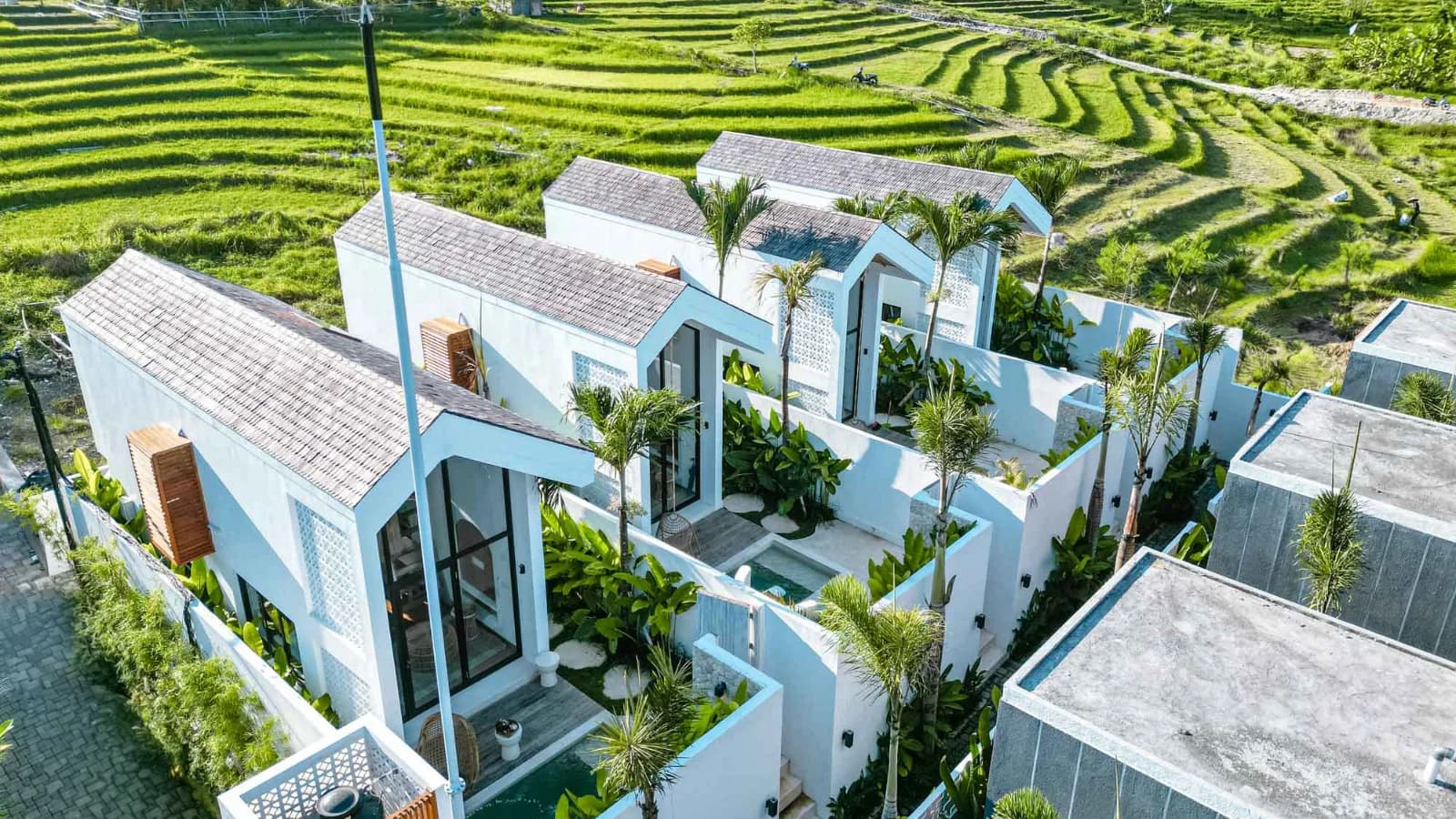 Multi-villa development completed by Balitecture in Bali