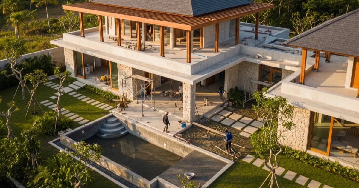 How to Build a Villa in Bali - Step by Step Process