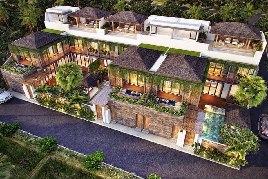 Build a villa in Bali