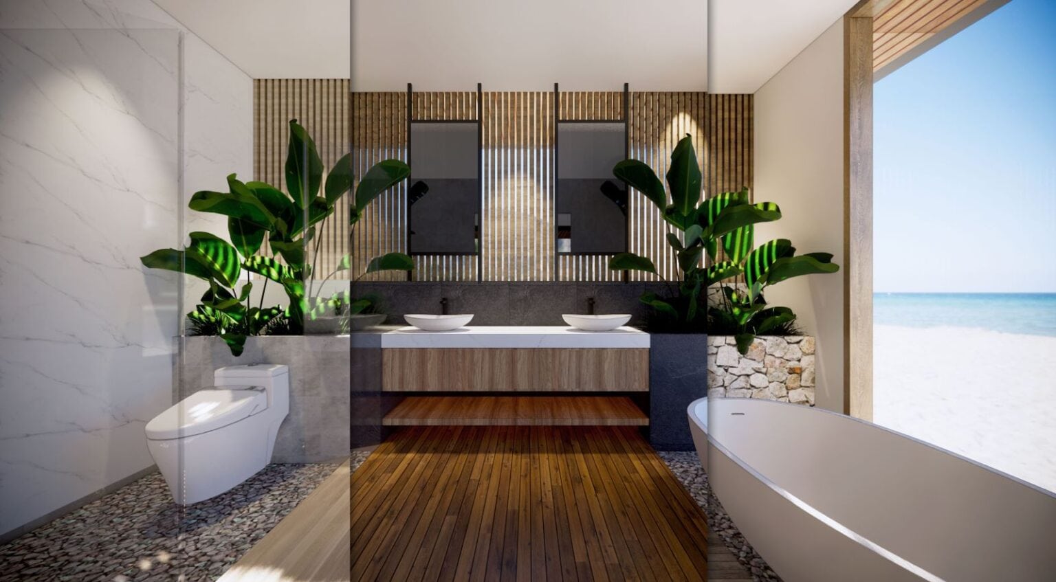 Bespoke Bathroom Design - Bathroom Architects in Bali