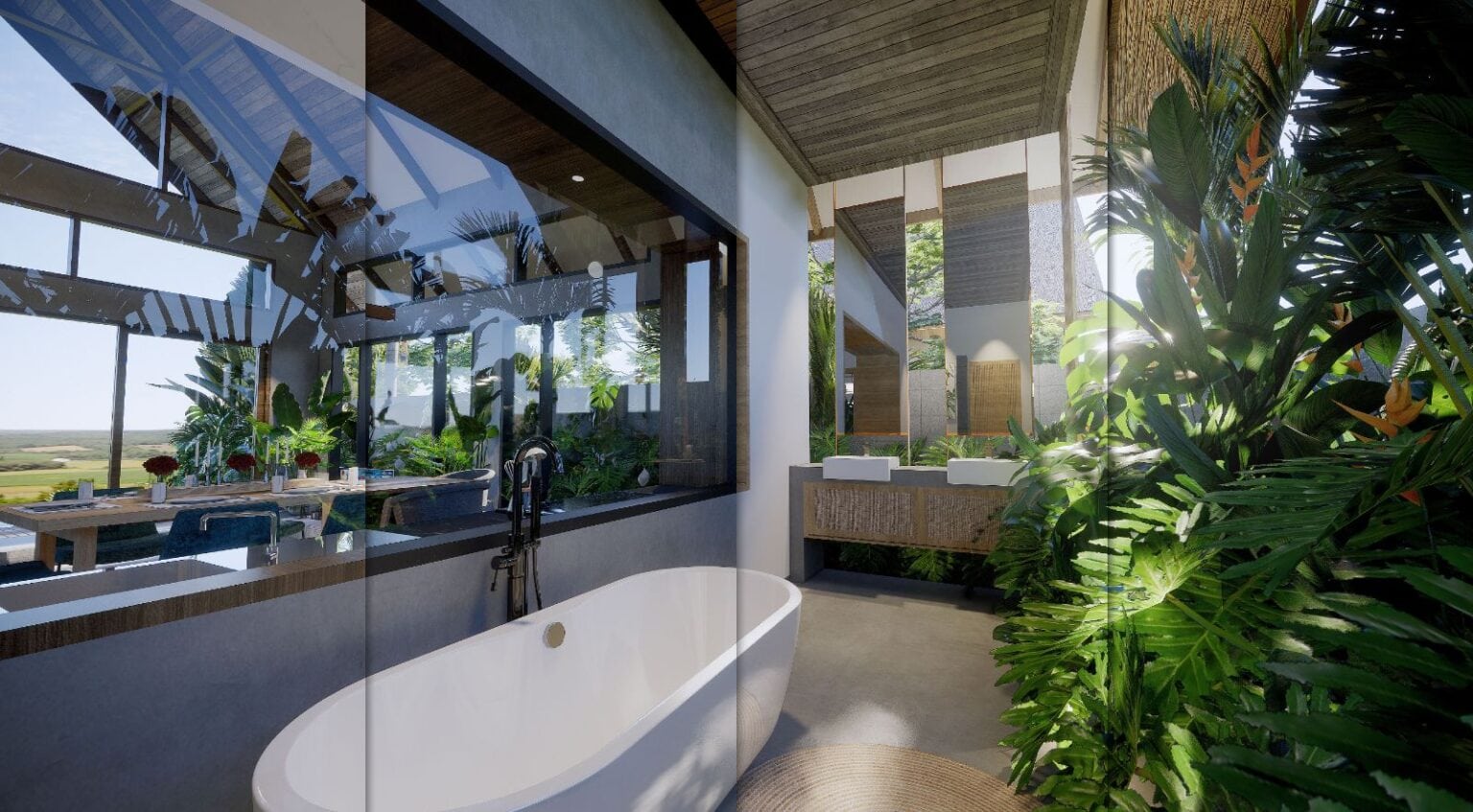 Bespoke Bathroom Design - Bathroom Architects in Bali