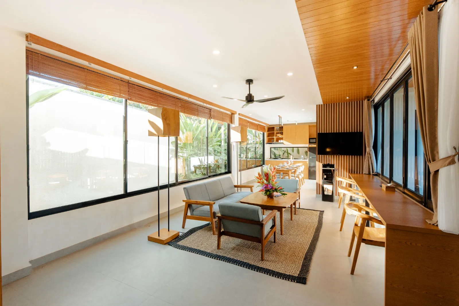 River Edge Villa Balitecture Tropical Brutalist Design