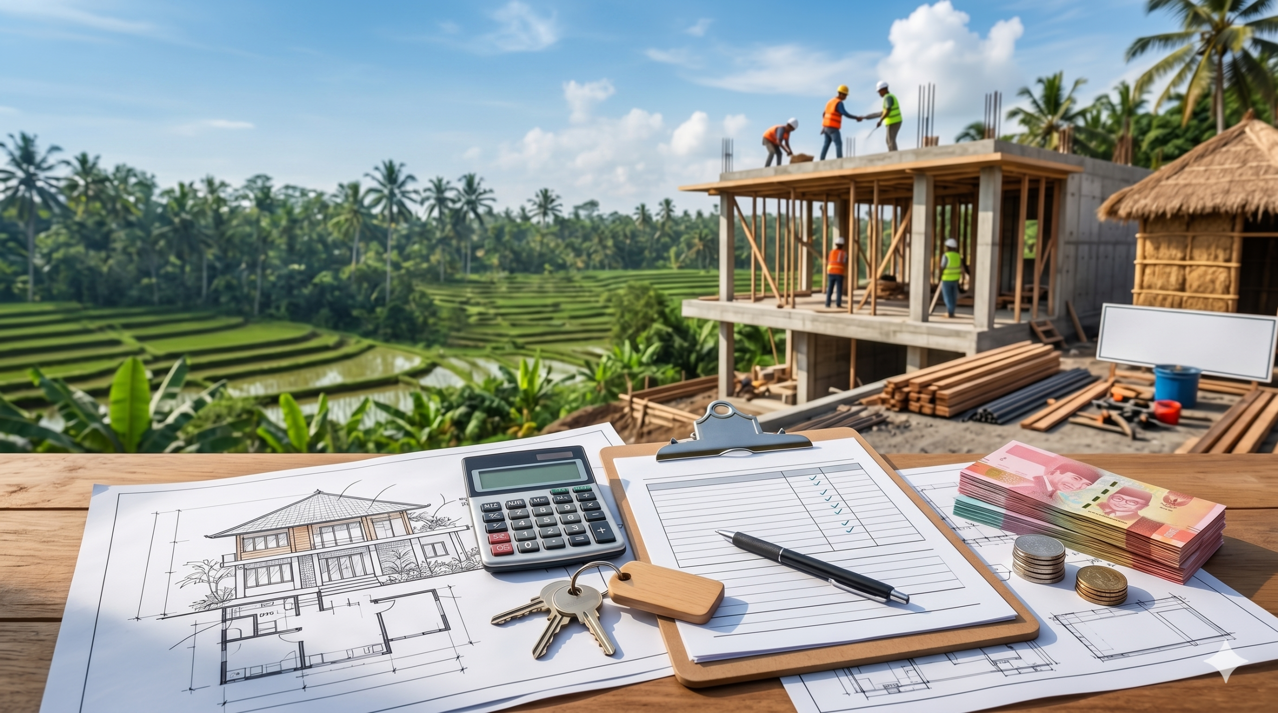 Construction bali cost