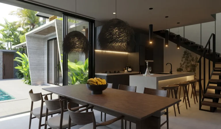 Dasa Uluwatu 3 Bedroom door revision render
